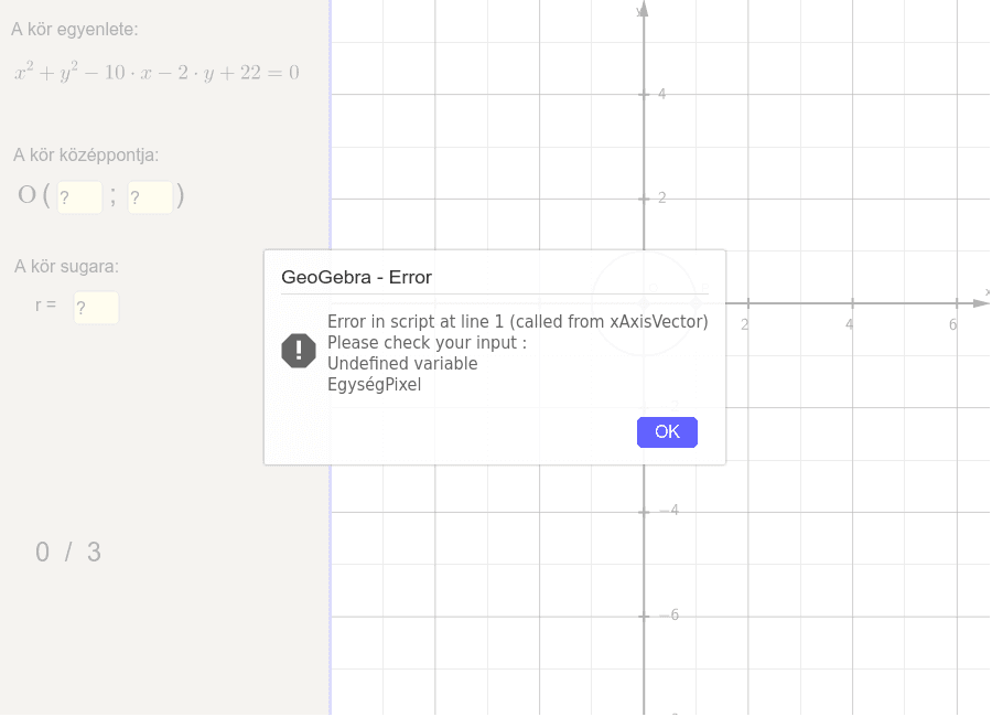 GeoGebra Applet