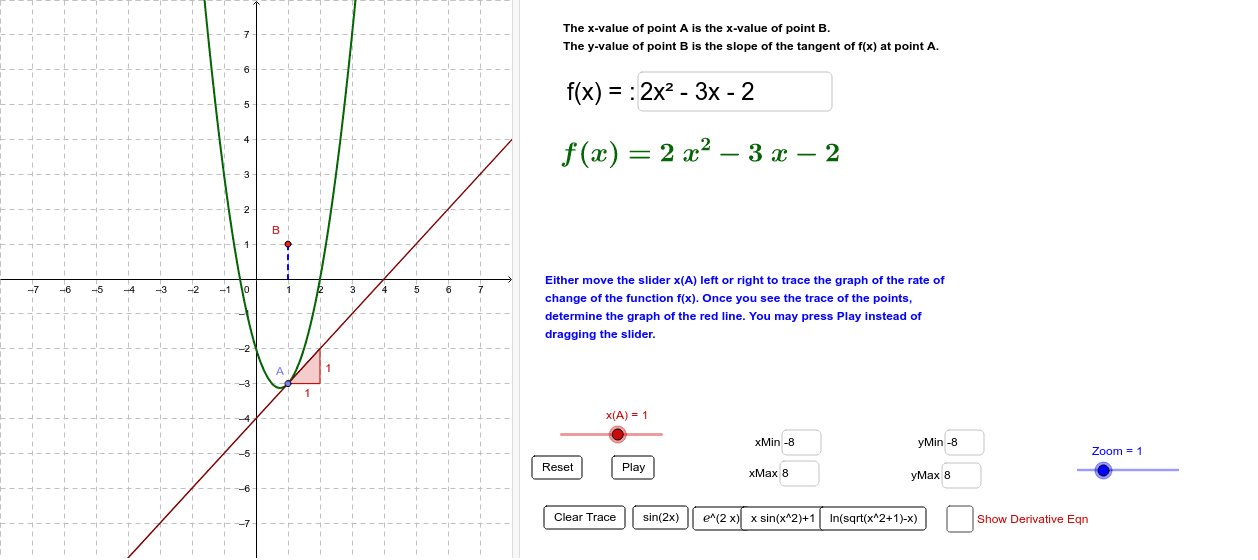 GeoGebra Applet