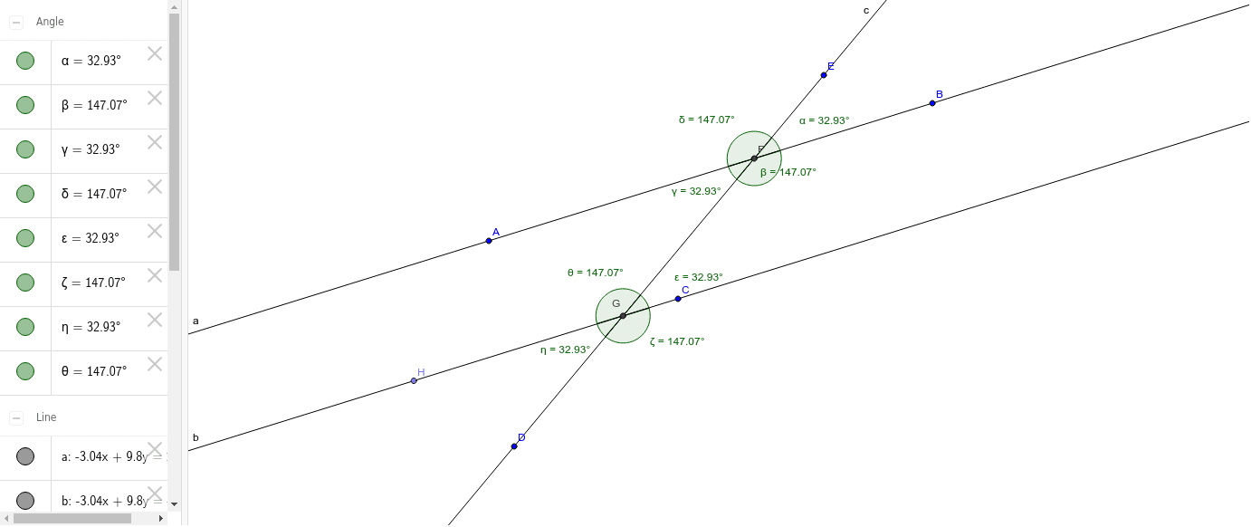 GeoGebra Applet