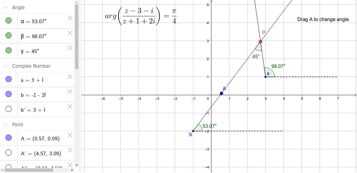 GeoGebra Applet