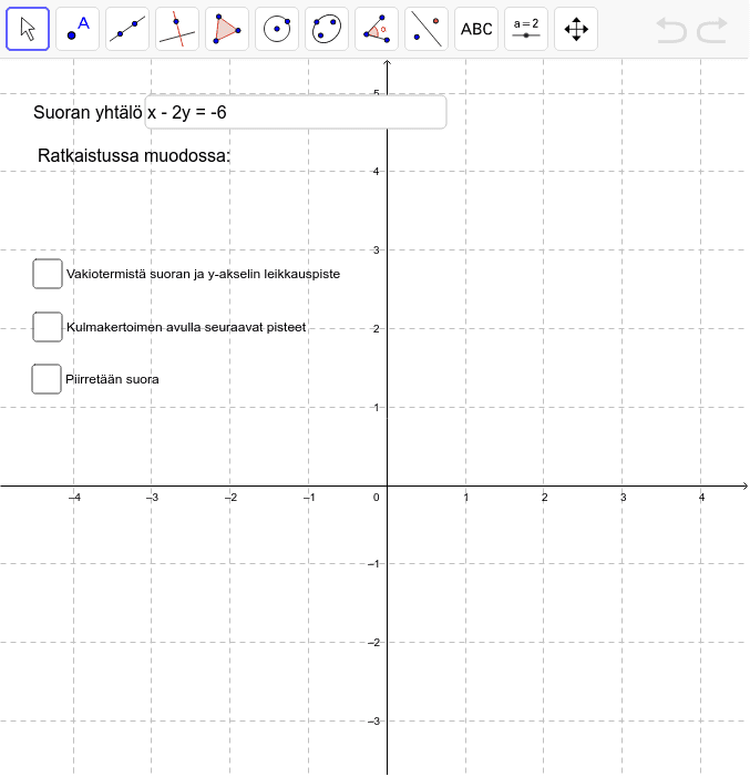 GeoGebra Applet