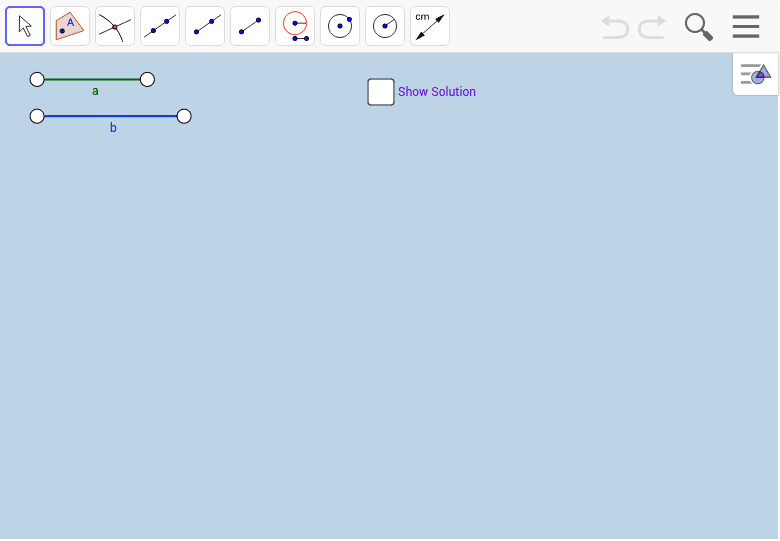 GeoGebra Applet