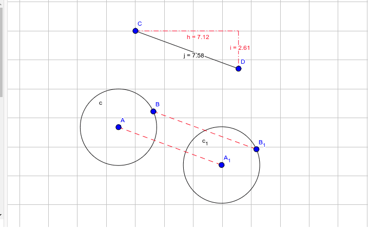 Traslación circunferencia