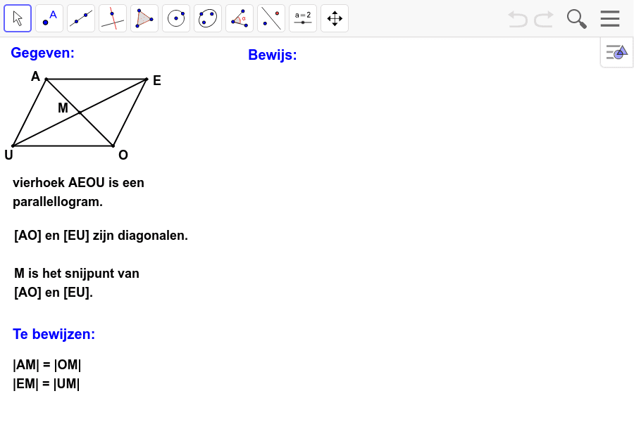 GeoGebra Applet