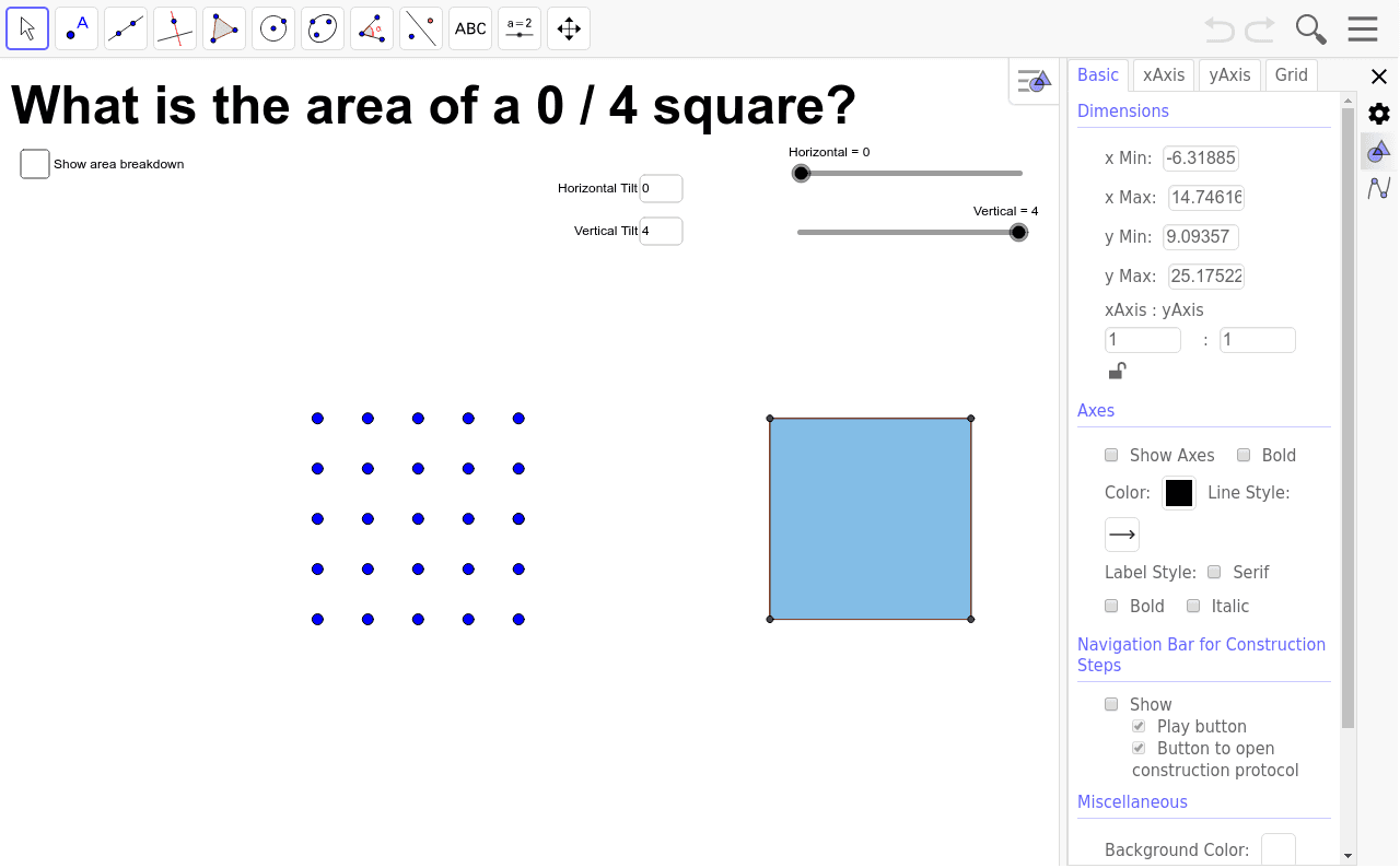 GeoGebra Applet