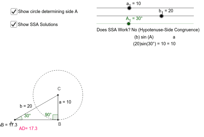 GeoGebra Applet