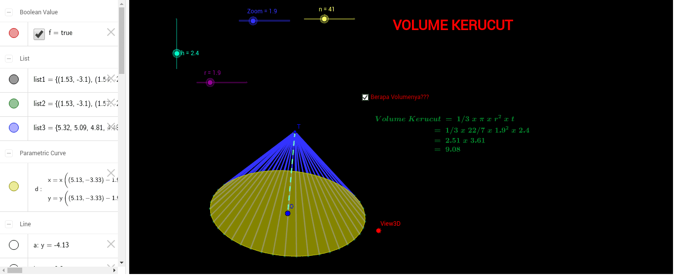 GeoGebra Applet