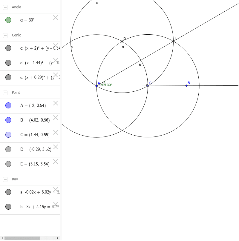 GeoGebra Applet