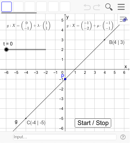 GeoGebra Applet