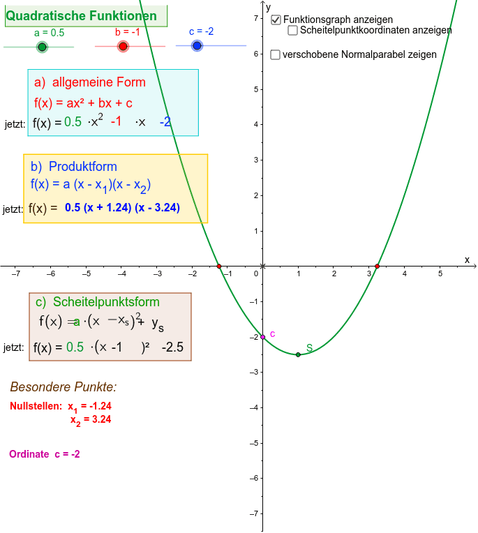 GeoGebra Applet