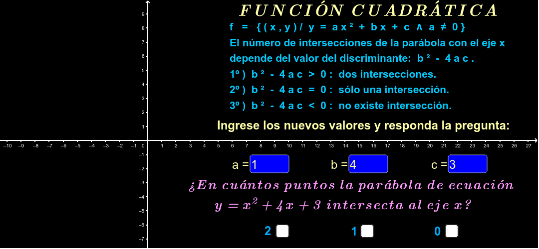 Lea completamente el contenido del tema y siga las instrucciones. Active una casilla para responder la pregunta. Si su respuesta es correcta, aparecerá "¡Muy bien!".