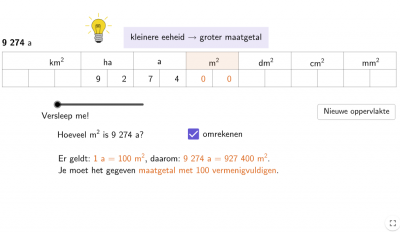 Oppervlaktematen