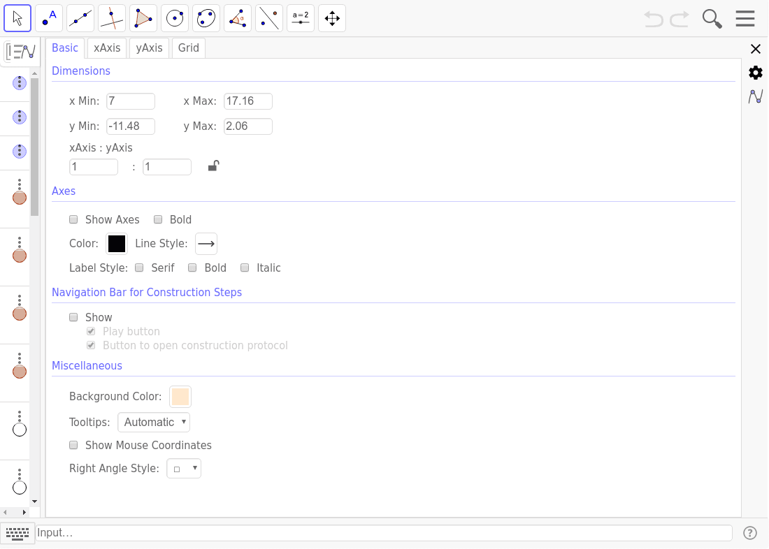 GeoGebra Applet