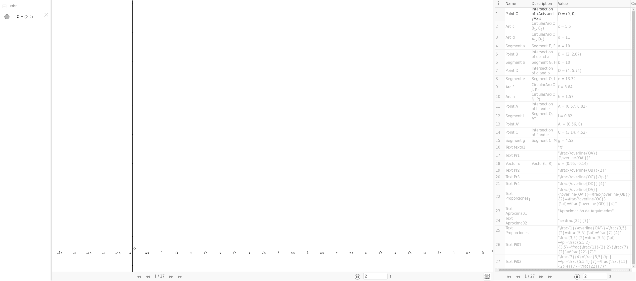 GeoGebra Applet