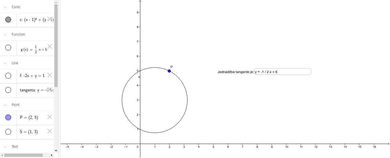 GeoGebra Applet