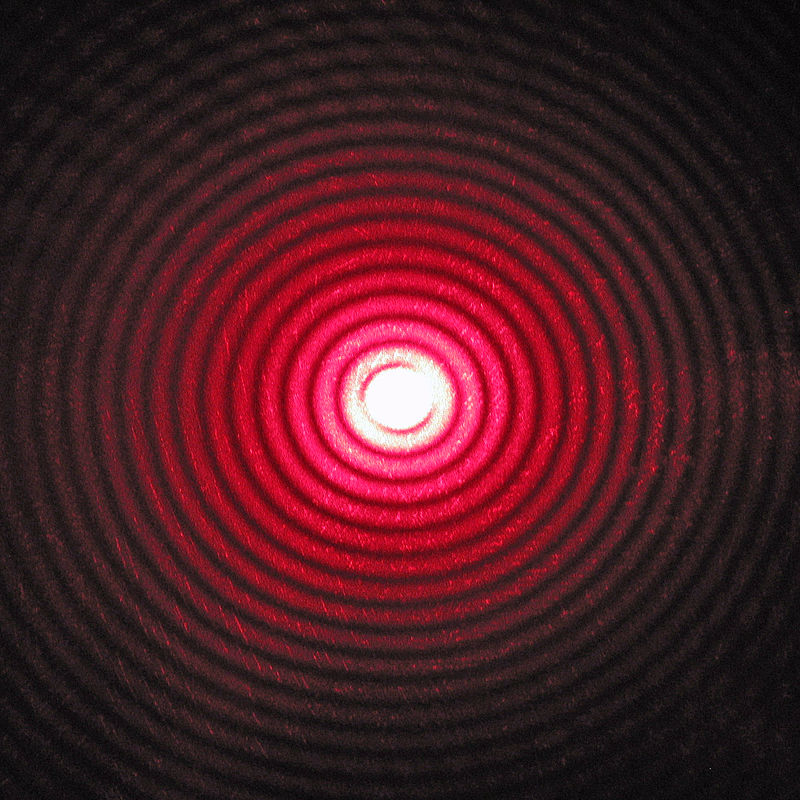 [url=https://upload.wikimedia.org/wikipedia/commons/4/42/Laser_Interference.JPG]"Circular Diffraction"[/url] by Wisky is in the [url=http://creativecommons.org/publicdomain/zero/1.0/]Public Domain, CC0[/url]
