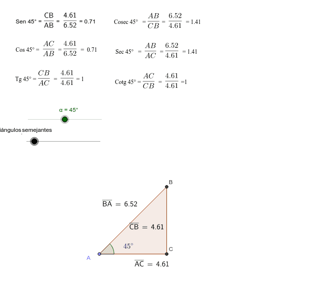 GeoGebra Applet