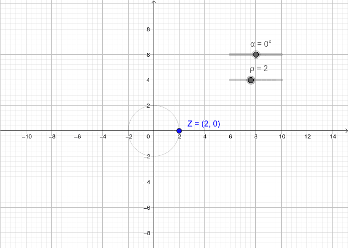 Numeros Complejos En Forma Trigonometrica Geogebra