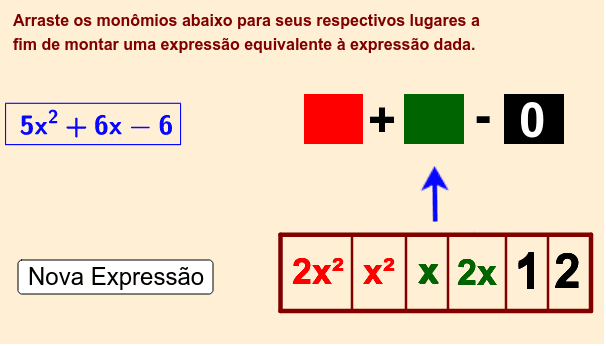 JOGO DOS POLINÔMIOS – GeoGebra