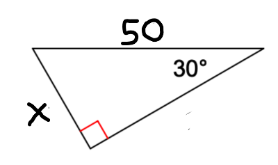 Sketch the following images on your vertical surface. Then, for each, determine the value of the variable.