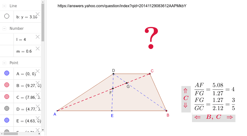 GeoGebra Applet
