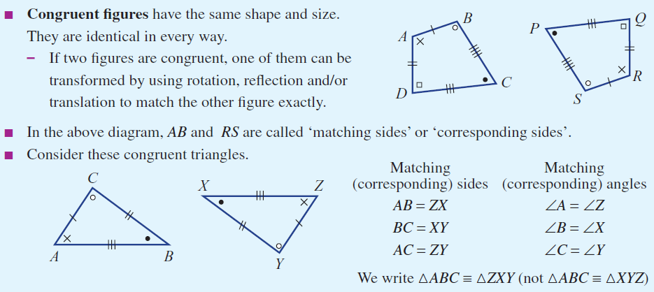 Conditions for Congruence