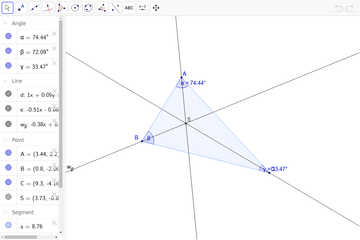 GeoGebra Applet