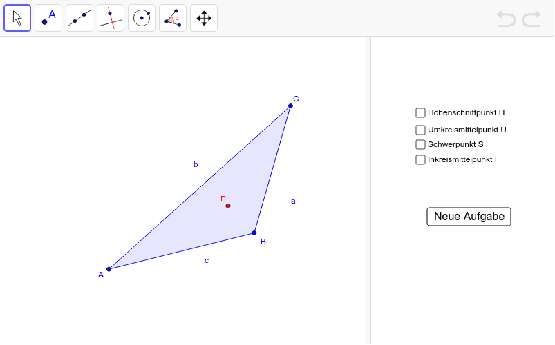 GeoGebra Applet