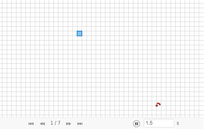 Click on the arrows at the bottom of the applet to animate the rectangle construction!