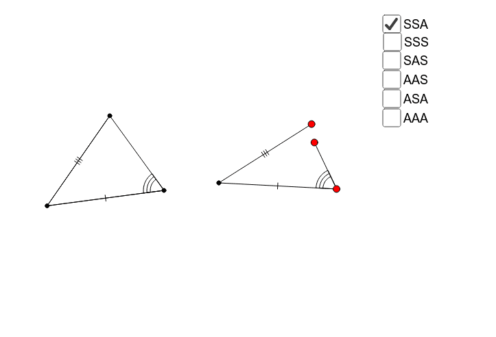 Congruent Triangles – GeoGebra