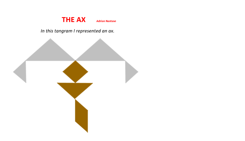 "The ax"- Adrian Nastase.
