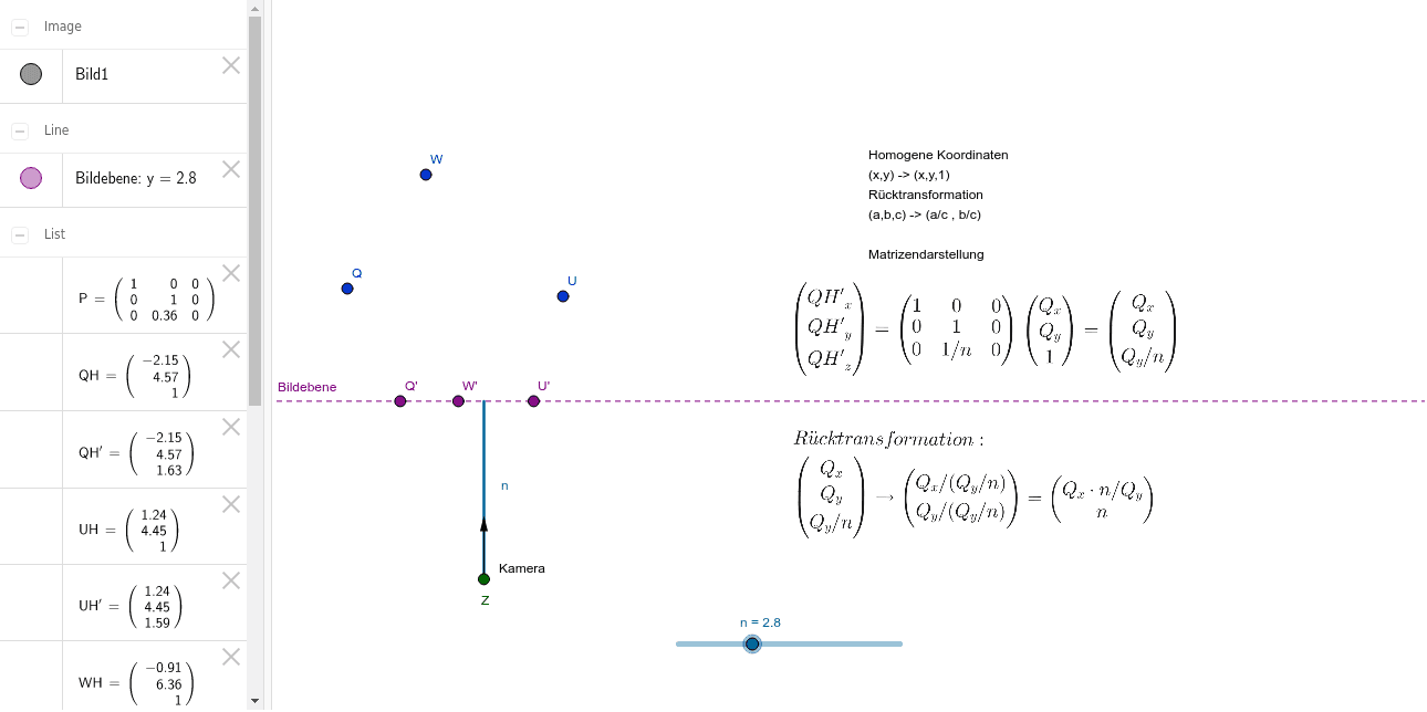 GeoGebra Applet