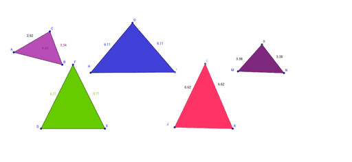 ISOSCELES TRIANGLE – GeoGebra