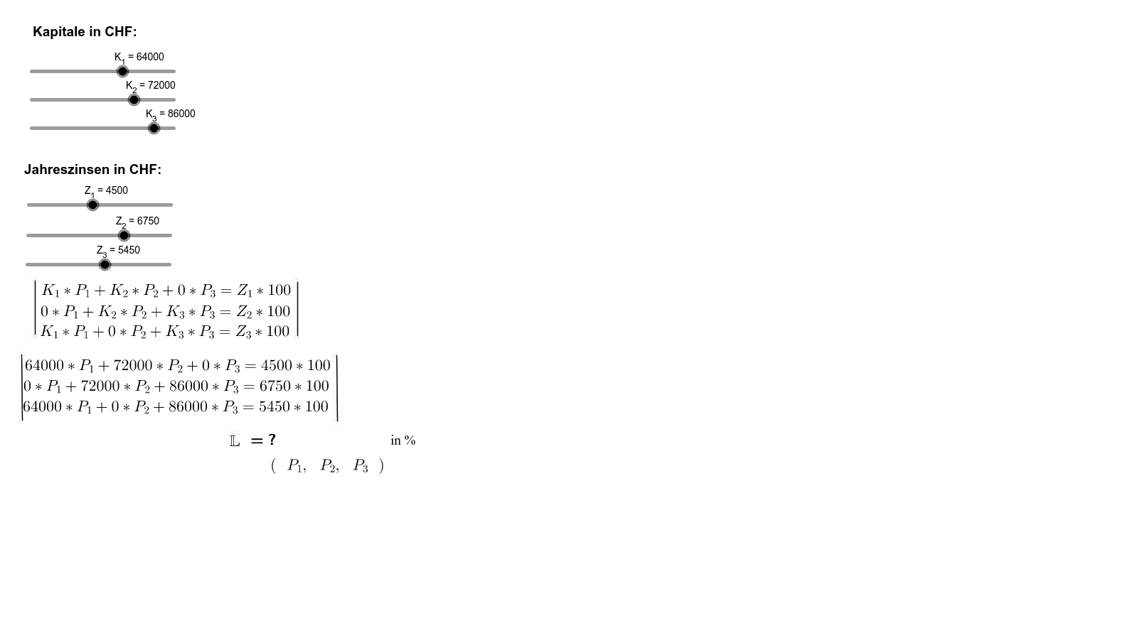 GeoGebra Applet