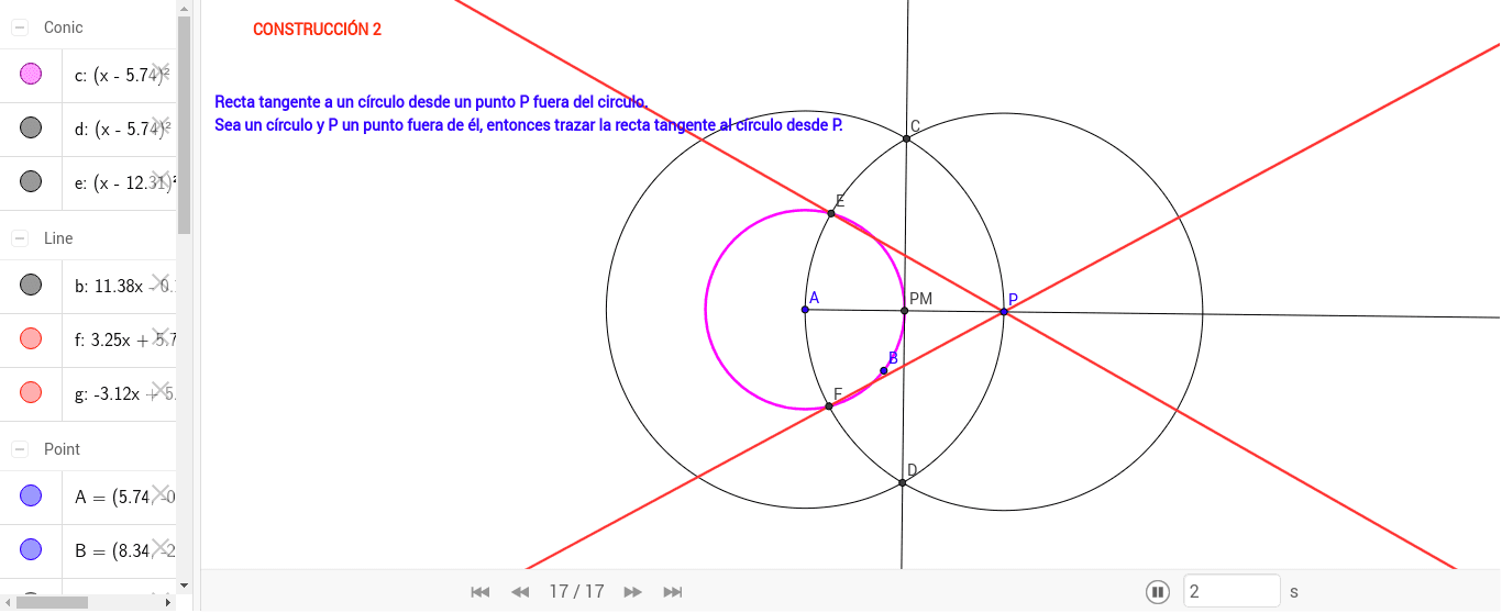 GeoGebra Applet