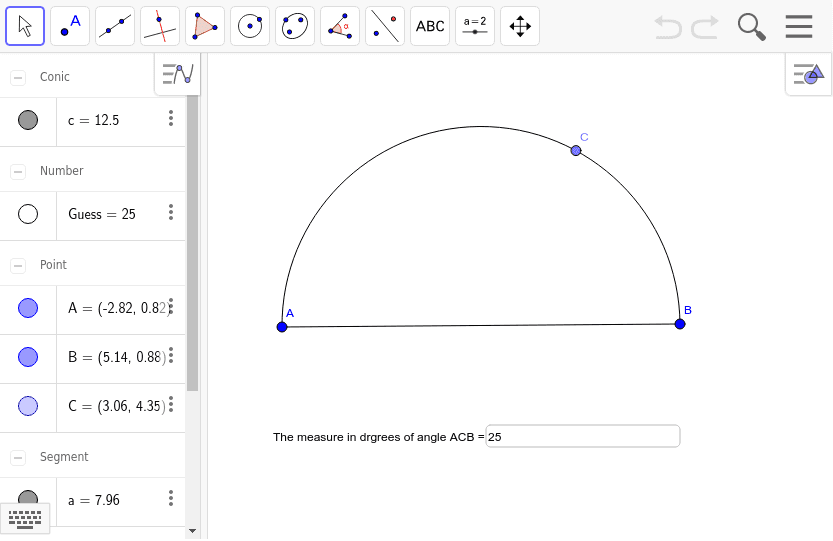 GeoGebra Applet