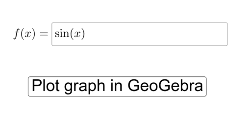 Demo: plot graph in new tab – GeoGebra