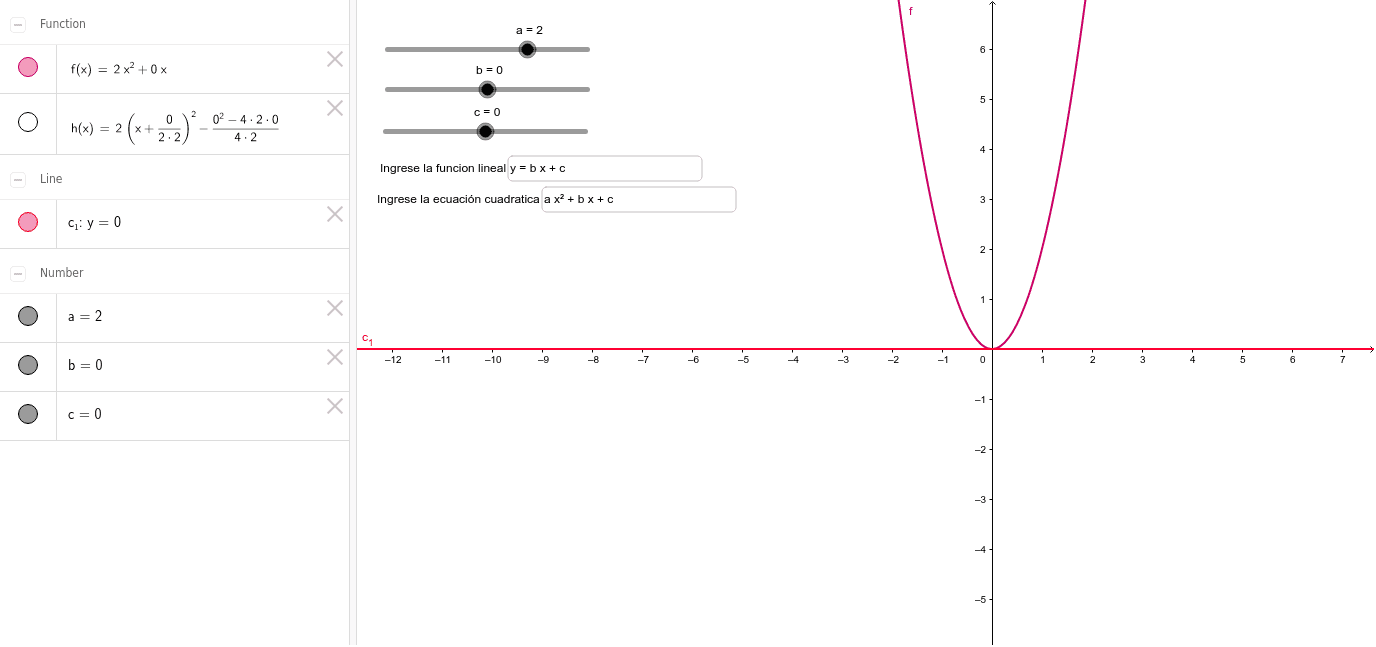 GeoGebra Applet