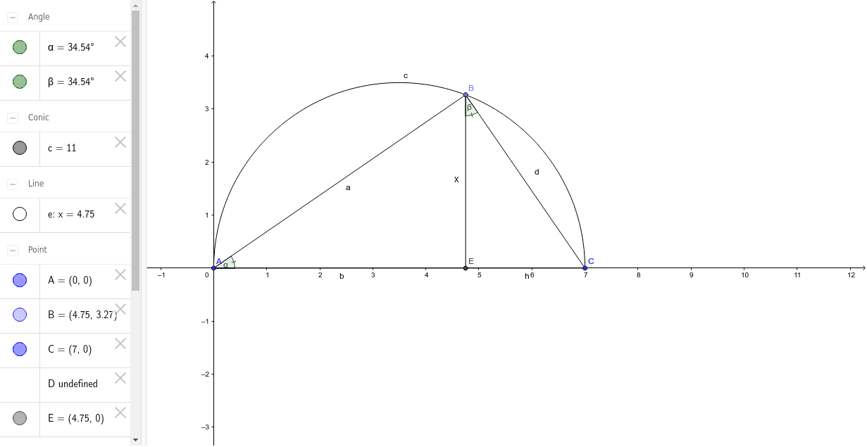 GeoGebra Applet