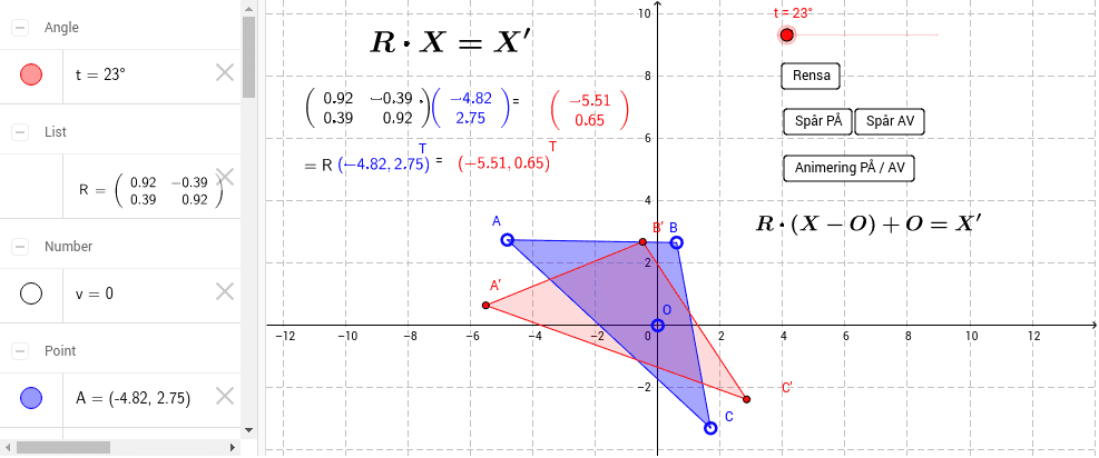 GeoGebra Applet