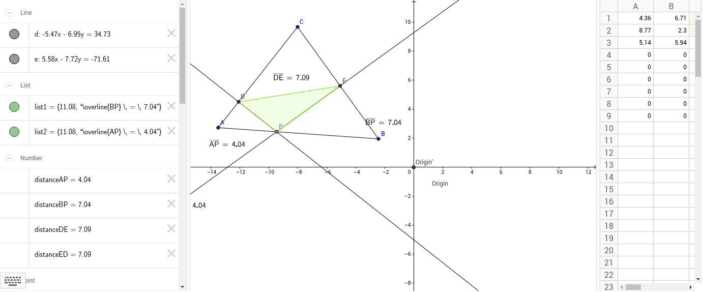 GeoGebra Applet