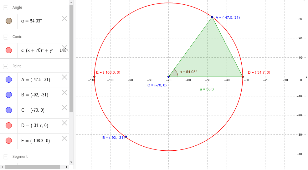 GeoGebra Applet