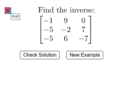 Matrix Inverse – GeoGebra