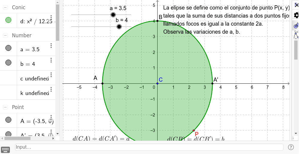 GeoGebra Applet