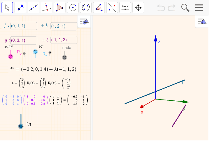 GeoGebra Applet