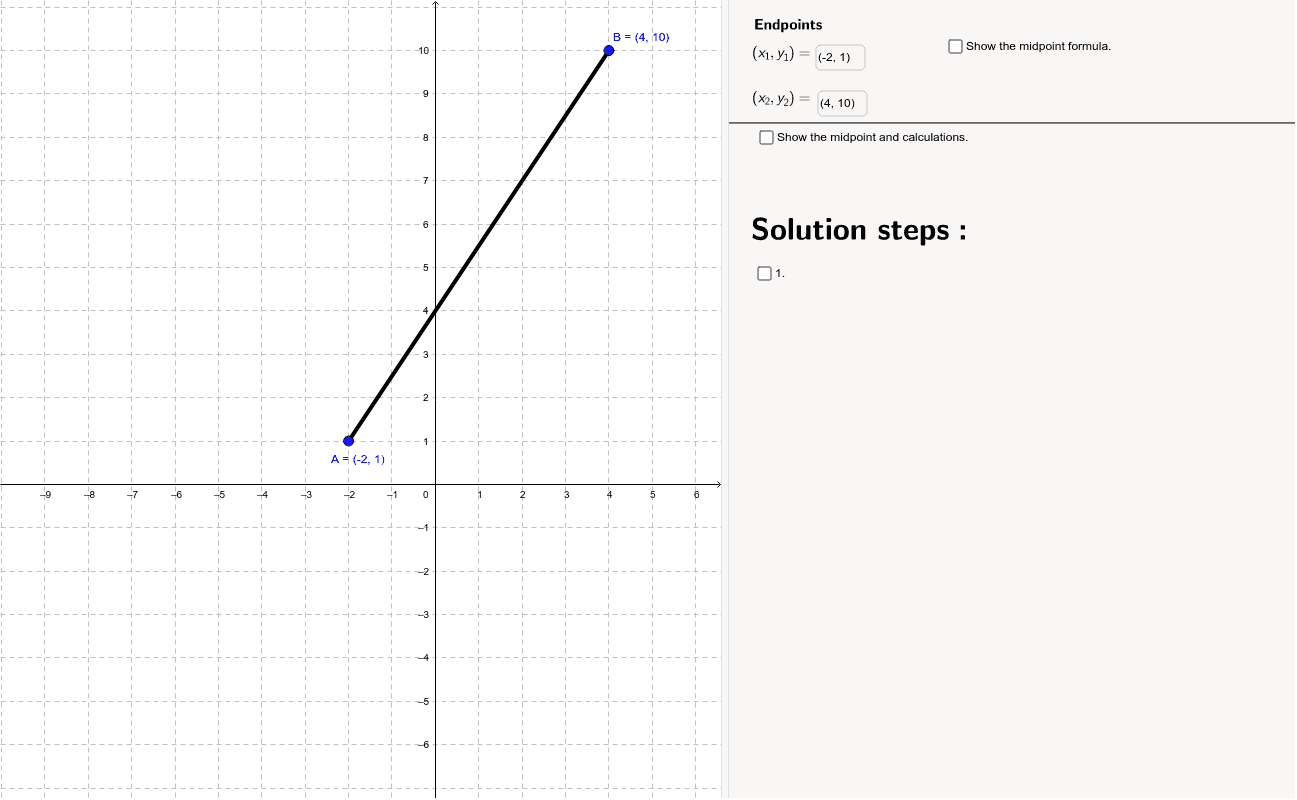 GeoGebra Applet