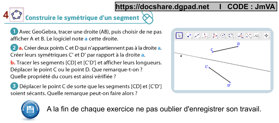 Extrait de NATHAN - Transmath 6ème - Ex n° 65 p 227