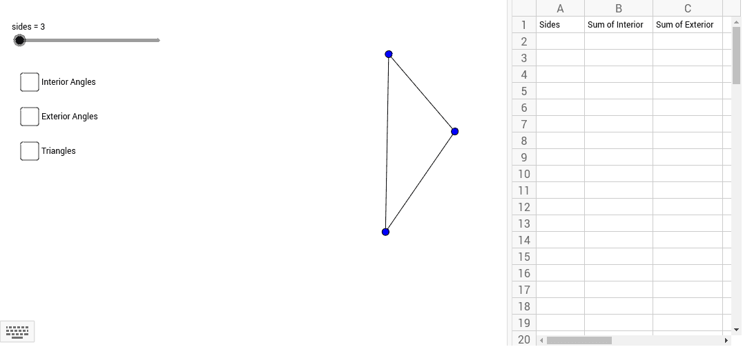 GeoGebra Applet