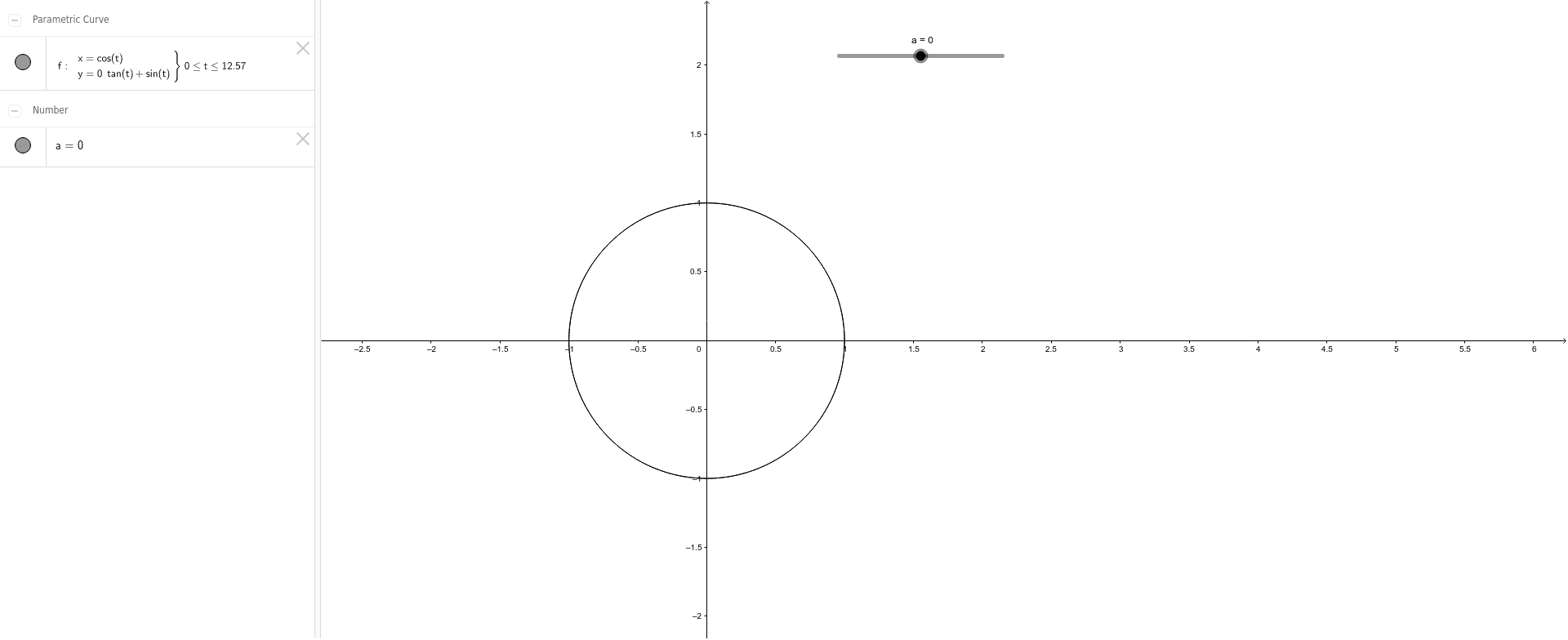 GeoGebra Applet