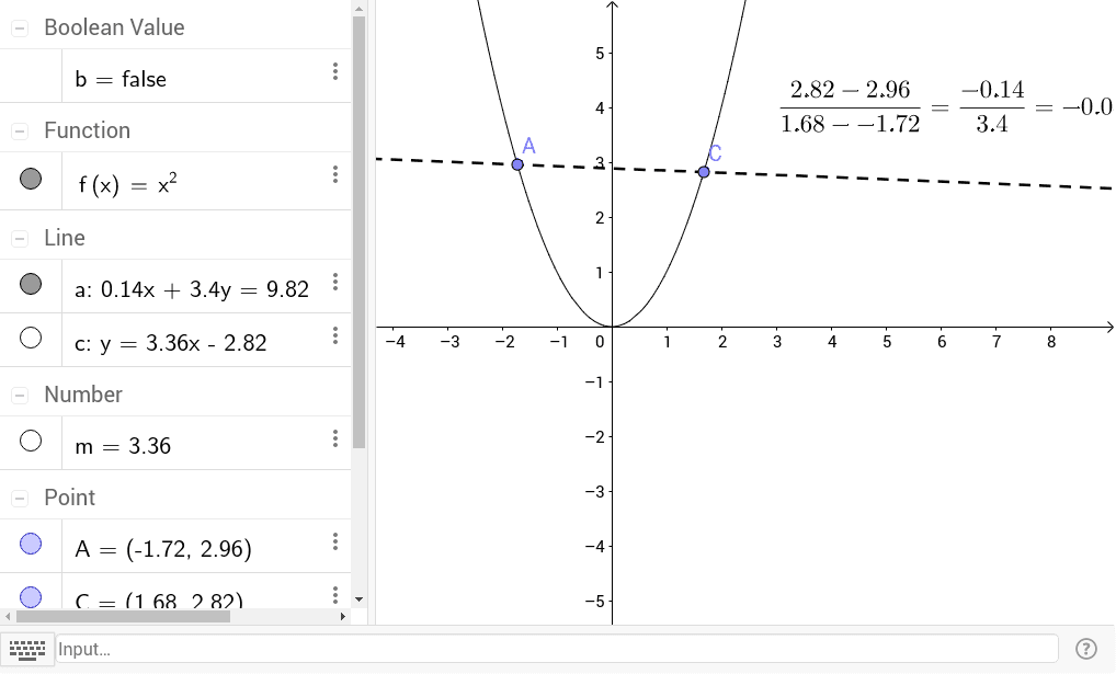 GeoGebra Applet